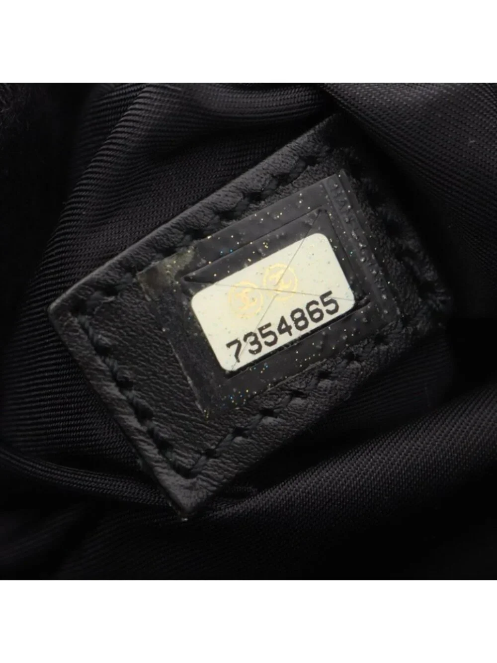 Chanel Handbag New Travel Line Black Leather